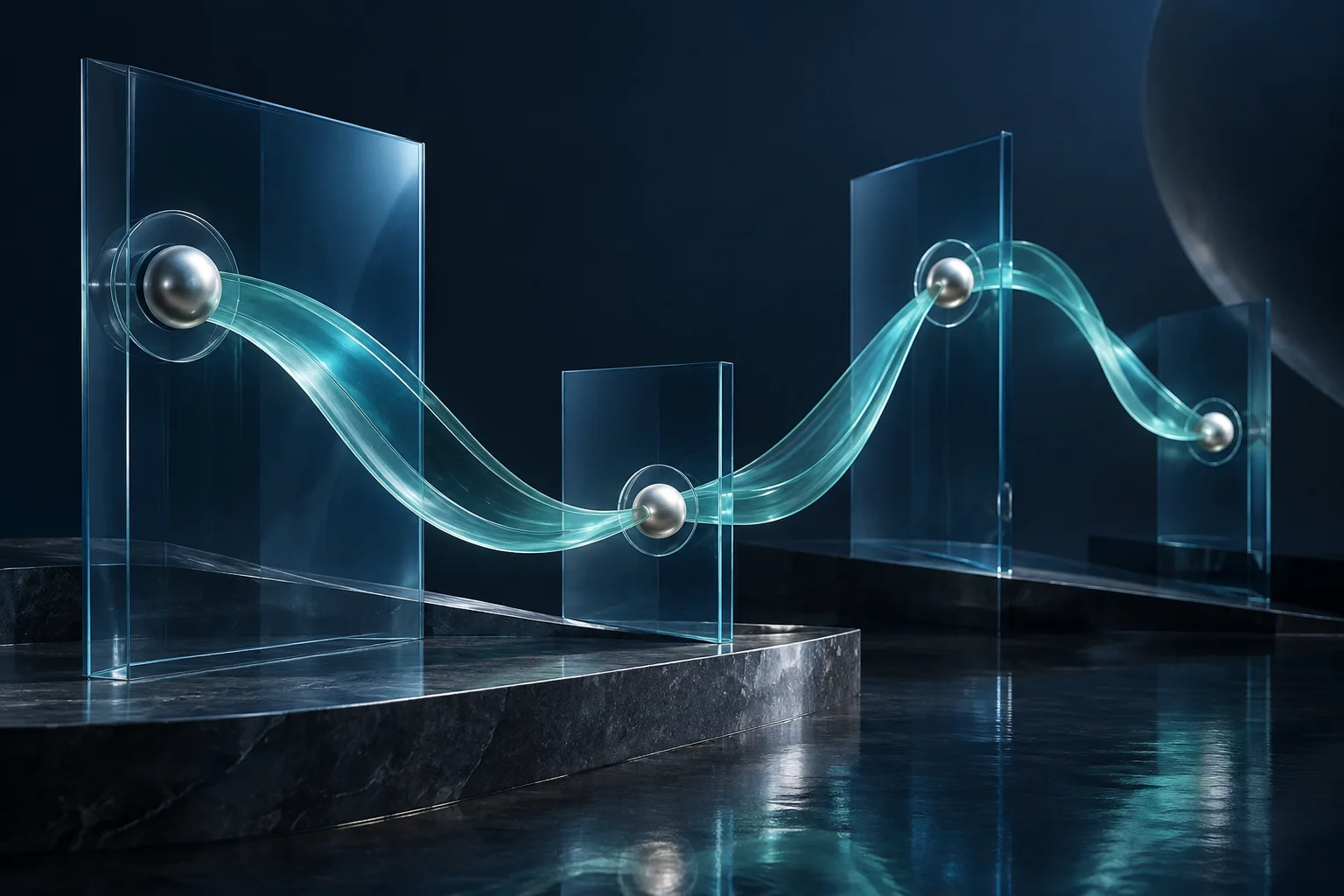 A sculptural interpretation of connected healthcare information